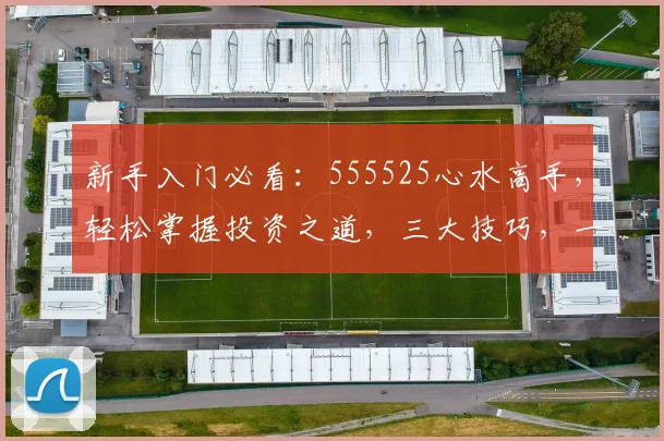 新手入门必看：555525心水高手，轻松掌握投资之道，三大技巧，一步到位